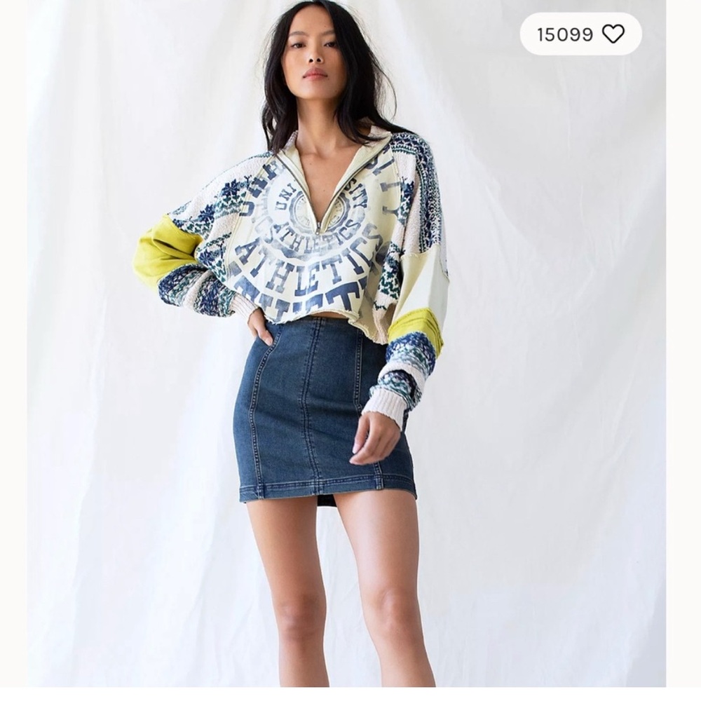 Free People Modern Femme mini skirt